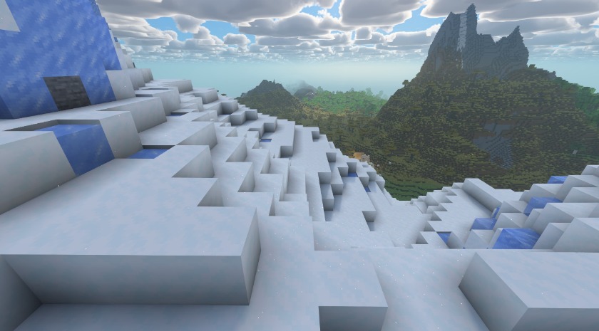 Snowy slopes