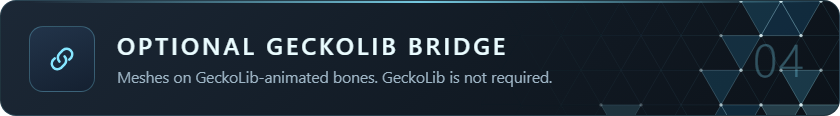 Optional GeckoLib bridge